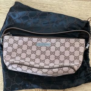 Gucci Monogram Puras half moon
